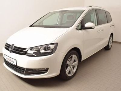 Gebraucht VW Sharan Highline 184 PS (135 kW) 2015 Weiß metallic Van / Kleinbus