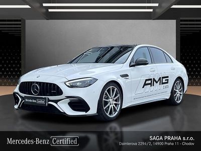 Używany Mercedes C63 S E Performance AMG 476 KM (350 kW) 2024 Biały Sedan/Limuzyna