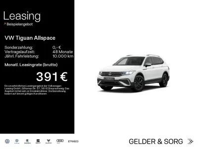 Gebraucht VW Tiguan Allspace Move 193 PS (141 kW) 2024 Pure white SUV
