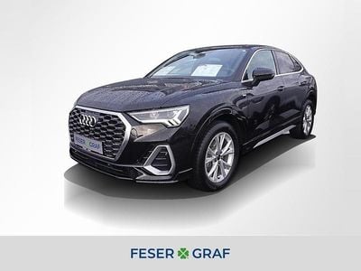 Mythosschwarz metallic Gebraucht 2025 Audi Q3 Sportback S-Line SUV | 39.840 € (Superpreis)