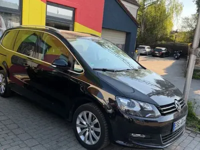 Brugt VW Sharan Comfortline 140 HK (102 kW) 2014 Sort MPV