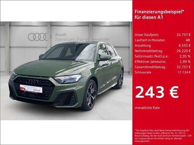 Gruen Gebraucht 2025 Audi A1 Sportback S-Line Kleinwagen | 32.775 € (Teuer)