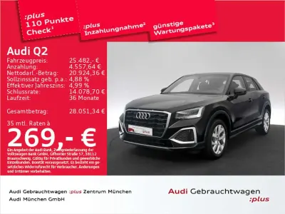 Usata Audi Q2 Advanced 150 CV (110 kW) 2023 Nero SUV