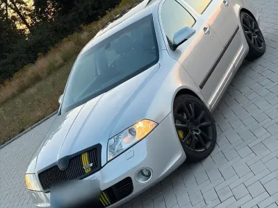 Gebraucht Skoda Octavia vRS 204 PS (150 kW) 2007 Silber Limousine