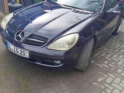Blau Gebraucht 2004 Mercedes SLK200 Cabrio | 5.999 €
