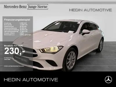 Brugt Mercedes CLA250e Shooting Brake Business 118 HK (86 kW) 2022 Hvid Stationcar