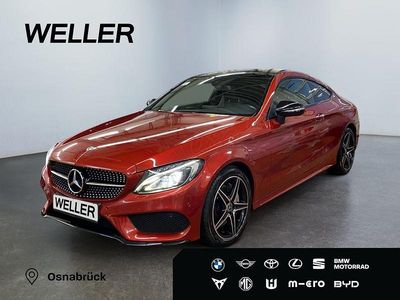 Usata Mercedes C250 AMG line 211 CV (155 kW) 2017 Rosso Coupé