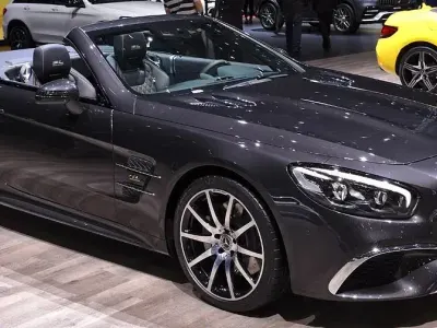 Gebraucht Mercedes SL500 Edition 455 PS (334 kW) 2020 Grau Cabrio