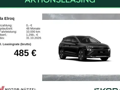 Neu Skoda Elroq Selection 210 kW (286 PS) 2026 Schwarz SUV