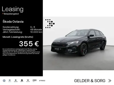 Brugt Skoda Octavia RS 265 HK (194 kW) 2025 Sort Stationcar