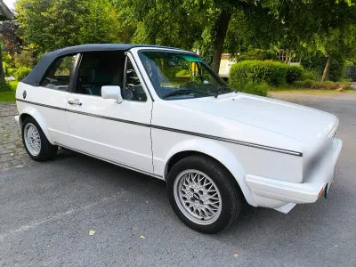 Gebraucht VW Golf Cabriolet 75 PS (55 kW) 1986 Weiß Cabrio