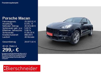 Schwarz Gebraucht 2016 Porsche Macan S SUV | 25.500 €