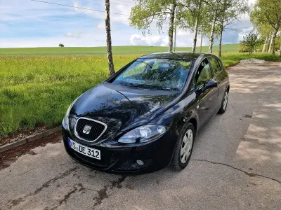 Gebraucht Seat Leon 106 PS (77 kW) 2008 Schwarz Kleinwagen
