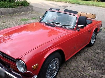 Usata Triumph TR6 95 CV (69 kW) 1973 Rosso Cabrio