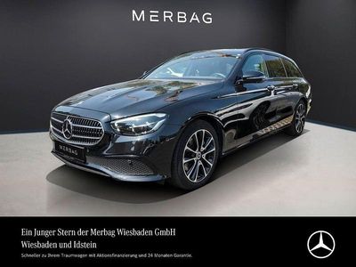Obsidianschwarz Gebraucht 2022 Mercedes E220 Avantgarde Kombi | 39.390 € (Teuer)