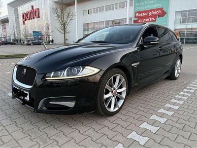 Gebraucht Jaguar XF Sportbrake R-Sport 241 PS (177 kW) 2015 Schwarz Kombi