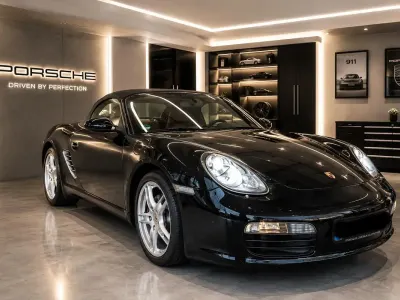 Gebraucht Porsche Boxster 240 PS (176 kW) 2005 Schwarz Cabrio