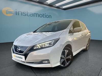 Gebraucht Nissan Leaf Tekna 160 kW (218 PS) 2021 Weiß Kleinwagen