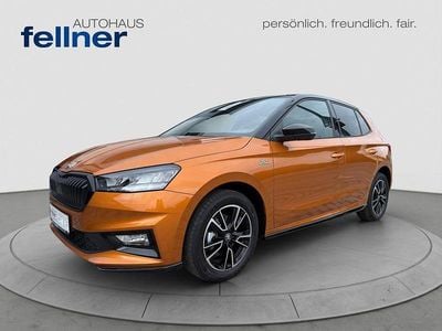 Neu Skoda Fabia Dynamic 116 PS (85 kW) 2025 Phoenixorange metallic / dach schwarz Kleinwagen