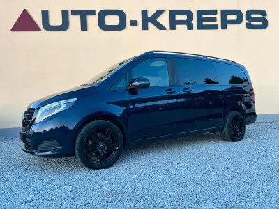 Gebraucht Mercedes V220 Avantgarde Edition 190 PS (139 kW) 2018 Blau Van / Kleinbus