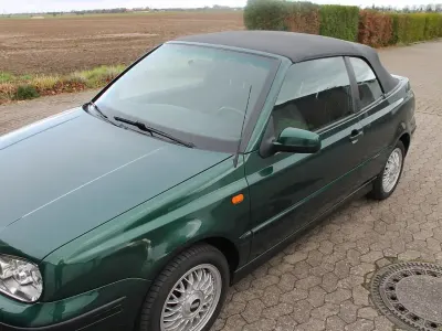 Gebraucht VW Golf Comfortline 75 PS (55 kW) 1999 Grün Cabrio