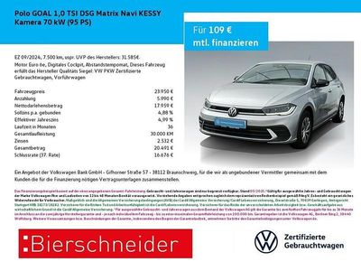 Silber Gebraucht 2024 VW Polo Goal Limousine | 23.950 € (Etwas zu teuer)