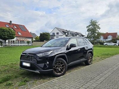 Gebraucht Toyota RAV4 Hybrid Lounge 178 PS (130 kW) 2019 Blau SUV