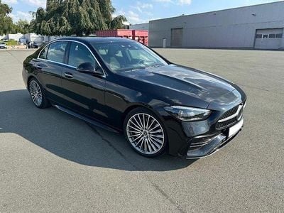 Schwarz Gebraucht 2023 Mercedes C300 AMG line Limousine | 40.999 € (Guter Preis)