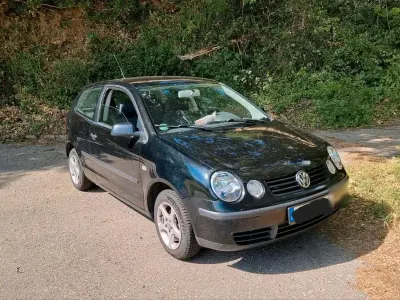 Gebraucht VW Polo 54 PS (39 kW) 2003 Schwarz Kleinwagen