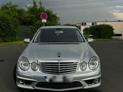 Brugt Mercedes E280 AMG 190 HK (139 kW) 2007 Sølv Sedan