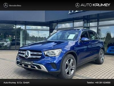 Usata Mercedes GLC220 Exclusive 194 CV (142 kW) 2020 Blu SUV