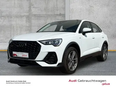 Gebraucht Audi Q3 Sportback S-Line 150 PS (110 kW) 2023 Gletscherweiß metallic SUV
