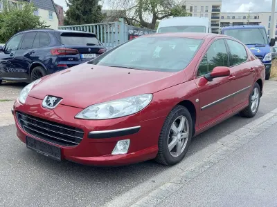 Gebraucht Peugeot 407 Tendance 136 PS (100 kW) 2006 Lack tiefrot/metallic Limousine