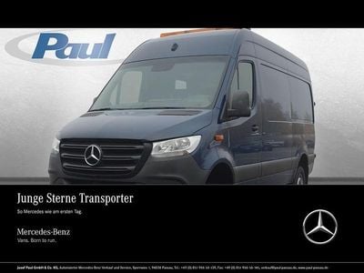 Gebraucht Mercedes Sprinter 163 PS (119 kW) 2021 Blau stahlblau Van