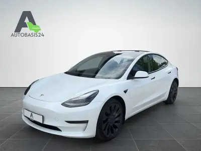 Usado Tesla Model 3 Performance 377 kW (513 CV) 2022 Blanco Berlina
