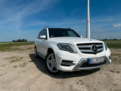 Gebraucht Mercedes GLK220 170 PS (125 kW) 2014 Weiß SUV