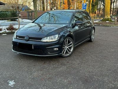 Gebraucht VW Golf VII R-line 140 PS (102 kW) 2013 Schwarz Limousine