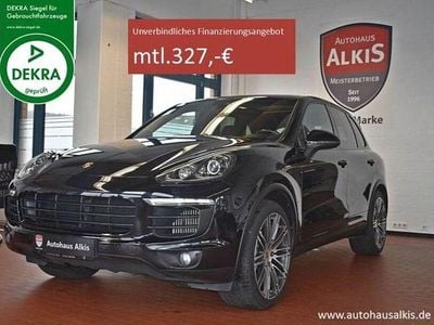Gebraucht Porsche Cayenne 385 PS (283 kW) 2014 Tiefschwarzmetallic (metallic) SUV