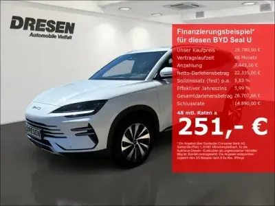 Gebraucht BYD Seal U Boost 218 PS (160 kW) 2025 Weiss SUV