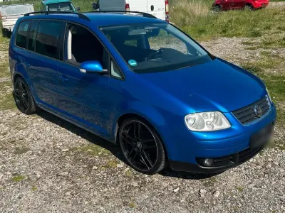 Używany VW Touran 115 KM (84 kW) 2003 Niebieski Minivan