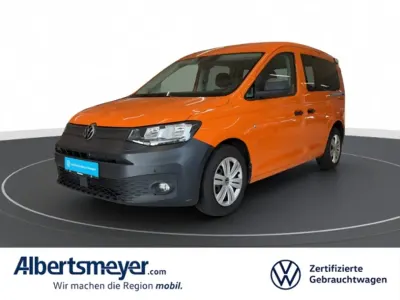 Gebraucht VW Caddy Basis 102 PS (75 kW) 2021 Orange Van / Kleinbus
