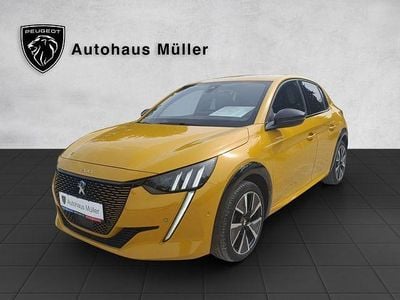 Gebraucht Peugeot e-208 Allure GT-Line 100 kW (136 PS) 2020 Gelb Kleinwagen