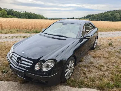 Gebraucht Mercedes CLK350 272 PS (200 kW) 2008 Schwarz Coupé