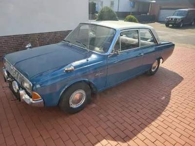 Gebraucht Ford Taunus 69 PS (50 kW) 1966 Blau Limousine