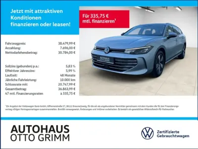Brugt VW Passat Business 150 HK (110 kW) 2025 Sølv Sedan