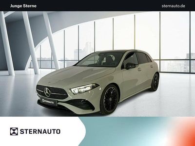 Manufaktur lack manufaktur alpingrau uni Gebraucht 2025 Mercedes A220 AMG line Limousine | 43.979 € (Teuer)