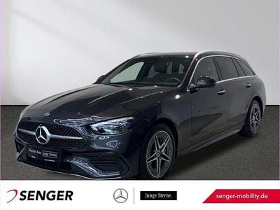 Grau Gebraucht 2025 Mercedes C300e AMG Limousine | 46.540 € (Fairer Preis)