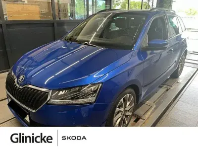 Gebraucht Skoda Fabia Best of 95 PS (69 kW) 2022 Blau Kleinwagen