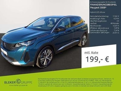 Gebraucht Peugeot 3008 Allure 224 PS (164 kW) 2022 Celebes blau SUV