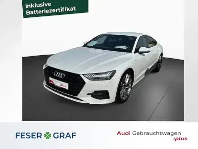 Gebraucht Audi A7 Sportback 299 PS (219 kW) 2023 Weiss Kleinwagen